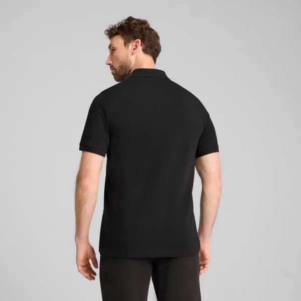  Mens t -phirt gallérral PUMA ESS PIQUE POLO 682554-01 FEKETE 