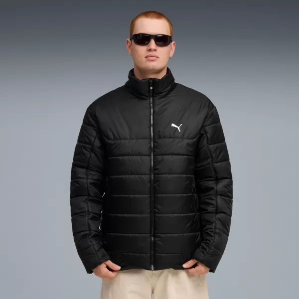  Férfi dzseki PUMA ESS PADDED JACKET 685210-01 FEKETE 