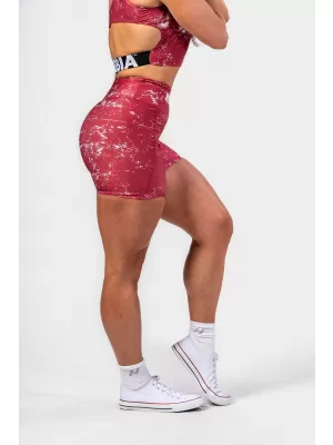 HAMMIES 615 RED Nebbia magas derekú 5 hüvelykes leggings rövidnadrág