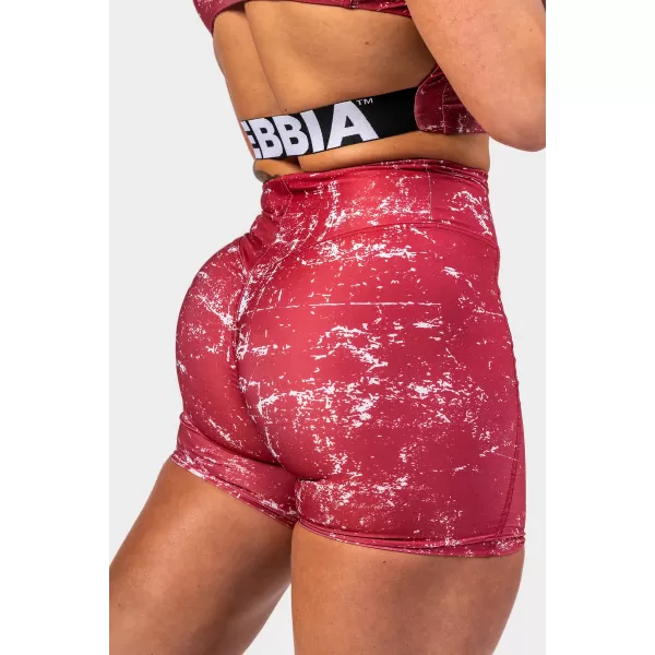 HAMMIES 615 RED Nebbia magas derekú 5 hüvelykes leggings rövidnadrág 