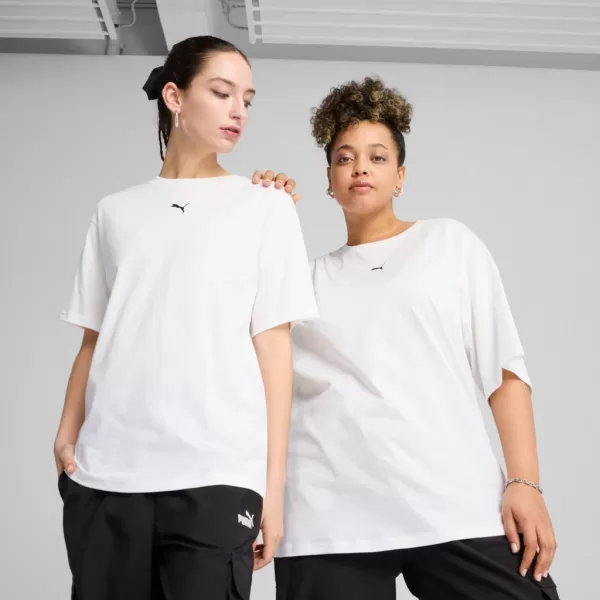  Ing PUMA ESS RELAXED TEE 684971-02 FEHÉR 