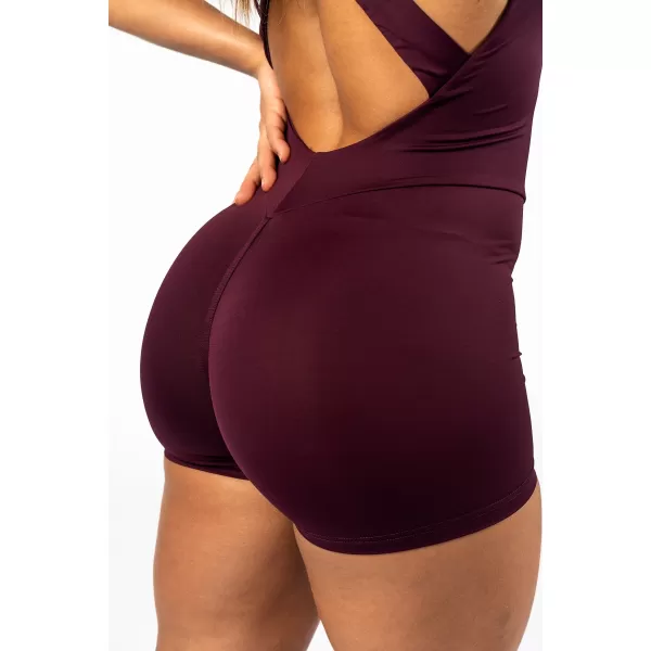  Formáló fitness overall STRONG BEAUTY 427 DARK RED Nebbia 