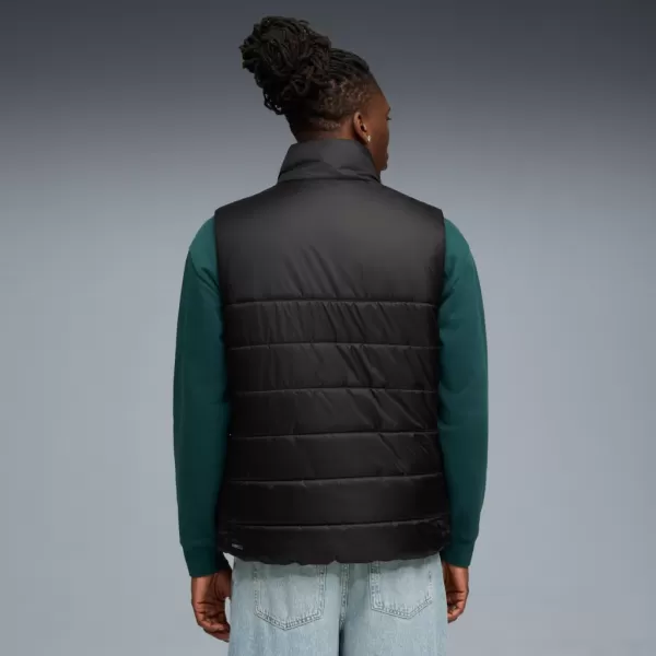  Férfi dzseki PUMA ESS PADDED VEST 685209-01 FEKETE 