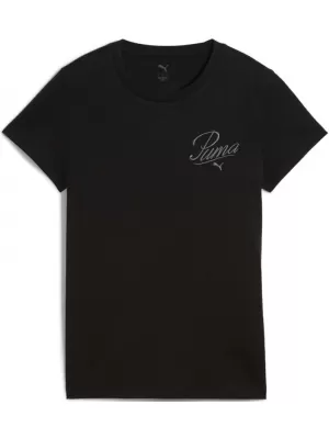 Ing PUMA ESS SCRIPT TEE 684982-01 FEKETE