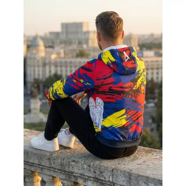  Férfi funkcionális pulóver prémium ALTISPORT VOJ/ALM036RO/MI01 SZEREP 