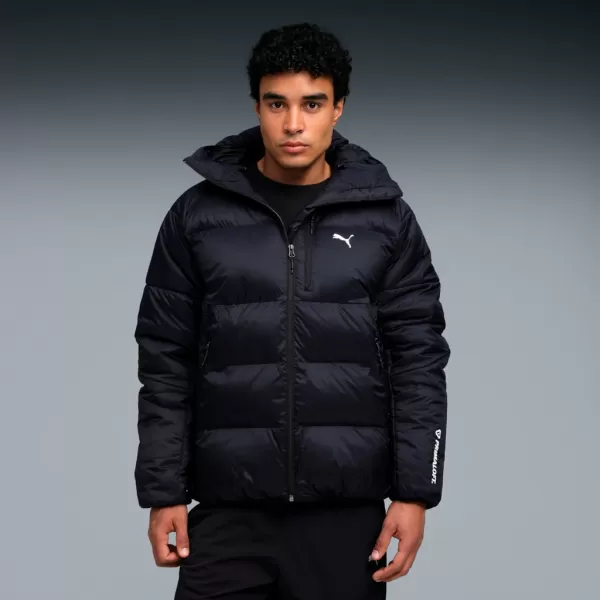  Férfi dzseki PUMA TECH PRIMALOFT PUFFER JACKET 632165-01 FEKETE 