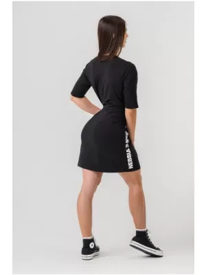 Túlméretezett pólóruha CLUB 594 BLACK Nebbia