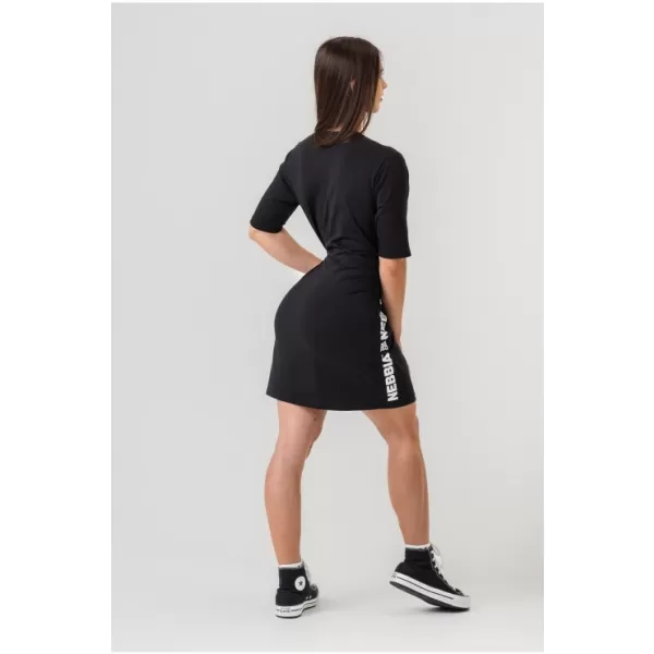  Túlméretezett pólóruha CLUB 594 BLACK Nebbia 