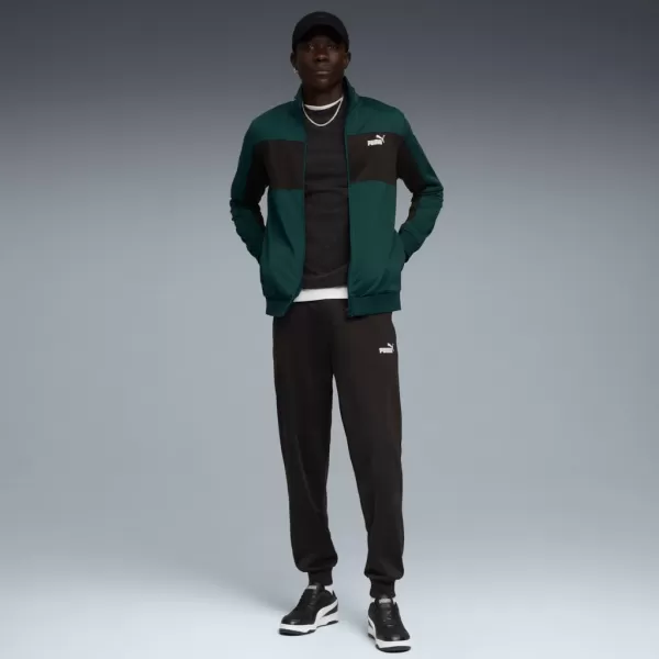  Férfi készlet PUMA POLY COLORBLOCK SUIT 687304-75 ZÖLD 