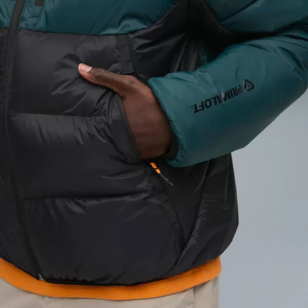  Férfi dzseki PUMA TECH PRIMALOFT PUFFER JACKET 632165-75 ZÖLD 