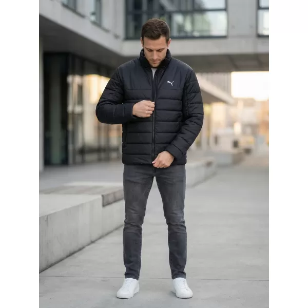  Férfi dzseki PUMA ESS PADDED JACKET 685210-01 FEKETE 