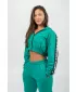 Crop kapucnis ICONIC 254 GREEN Nebbia