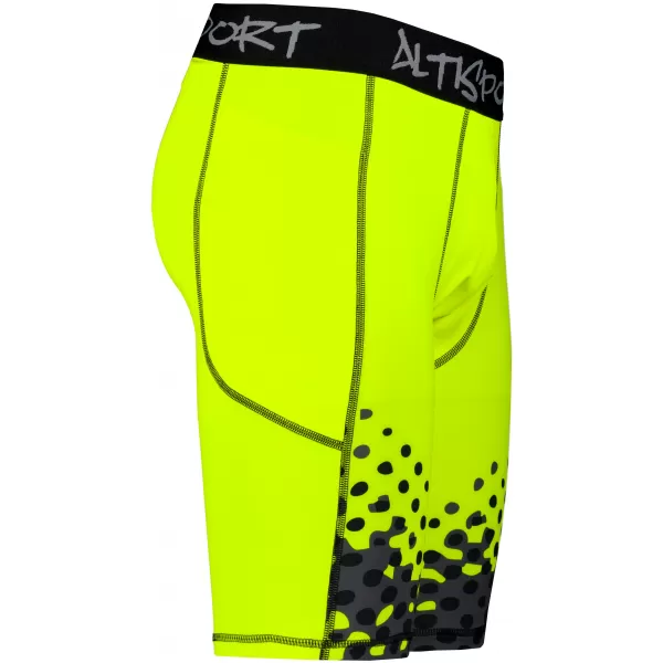  Férfi sportlányok a prémium térdénél ALTISPORT VOJ/ALM109LEG02 FLUO SÁRGA 