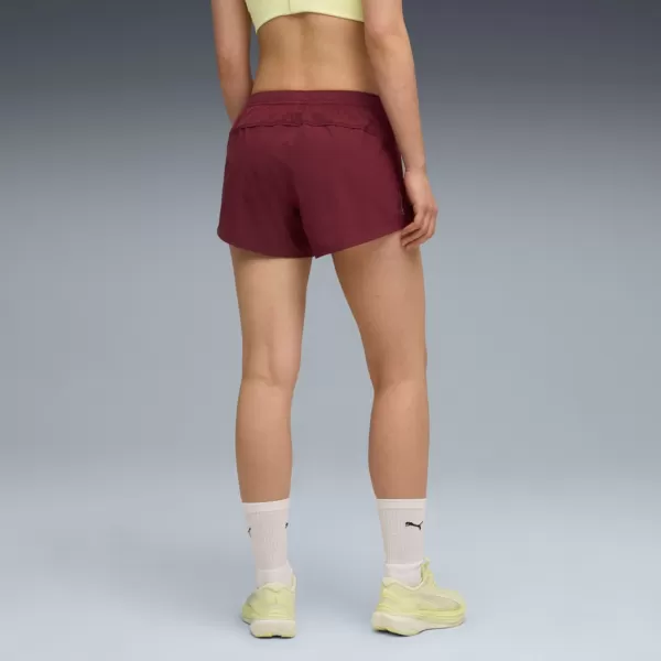  Hölgyek rövidnadrágja PUMA W RUN VELOCITY 3 SHORT 526585-96 PIROS 