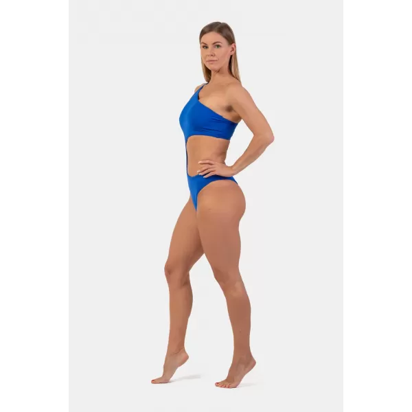  Aszimmetrikus egy vállú monokini 459 BLUE Nebbia 