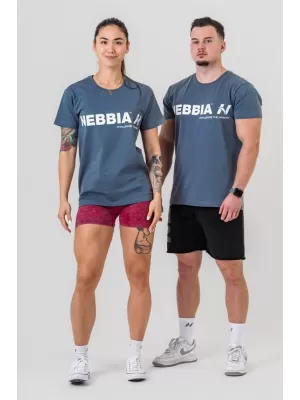 Póló GYM ESSENTIALS 380 GREY Nebbia