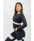 Fekete felső hosszú ujjal TRUE HERO 242 BLACK Nebbia