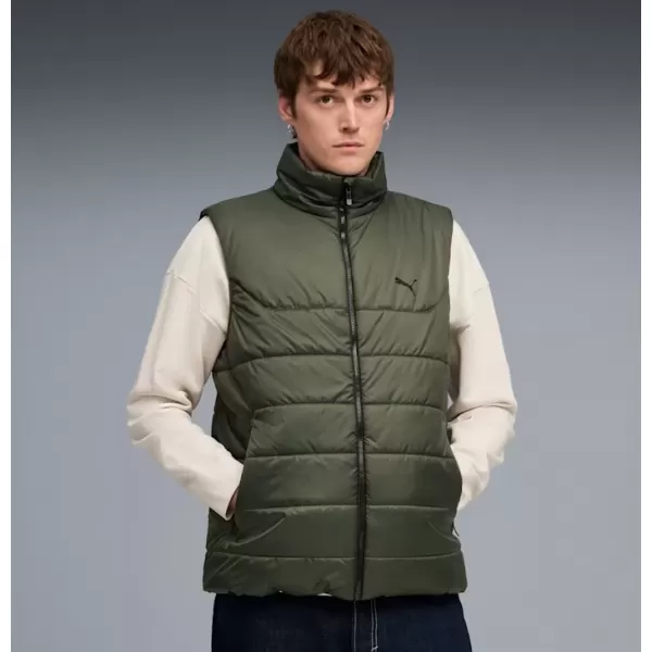  Férfi mellény PUMA ESS PADDED VEST 685209-70 ZÖLD 