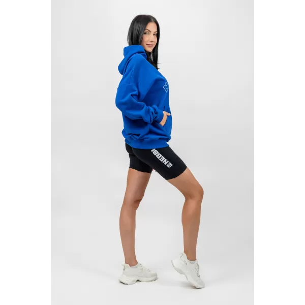  Oversize kapucnis pulóver GYM RAT 256 BLUE Nebbia 