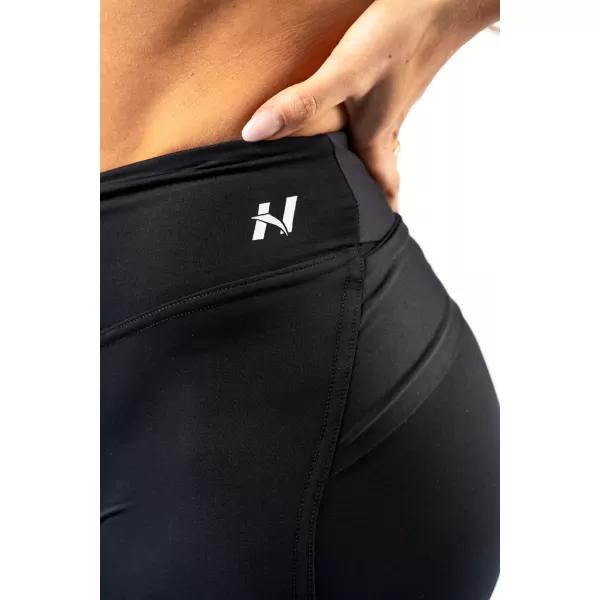  Formáló leggings V alakú derékkal STRONG BEAUTY 425 BLACK Nebbia 