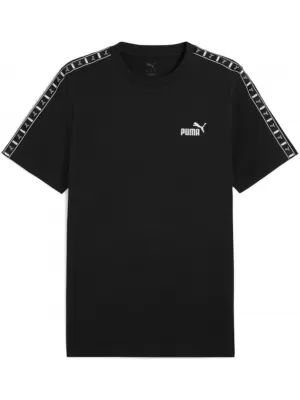 Ing PUMA ESS TAPE TEE 684674-01 FEKETE