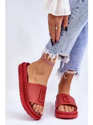 Női papucs BIG STAR LL274430 RED Big Star Shoes