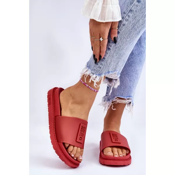  Női papucs BIG STAR LL274430 RED Big Star Shoes 