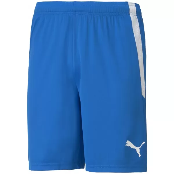  Rövidnadrág PUMA TEAMLIGA SHORTS 704924_02 ELEKTROMOS KÉK LIMONÁDÉ 