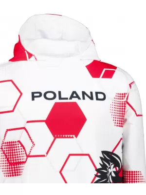 Férfi funkcionális pulóver prémium ALTISPORT VOJ/ALM036PL/MI01 HEXA-WH