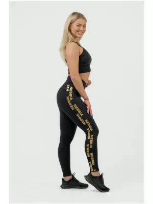 Női sportmelltartó nagy támasztékkal INTENSE Asymmetric 841 BLACK Nebbia