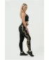 Női sportmelltartó nagy támasztékkal INTENSE Asymmetric 841 BLACK Nebbia