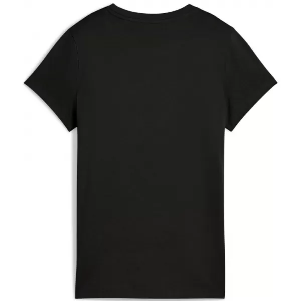  Ing PUMA ESS SCRIPT TEE 684982-01 FEKETE 