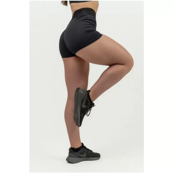  Női, magas derekú kompressziós rövidnadrág INTENSE Leg Day 832 BLACK Nebbia 