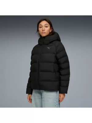 Női kabát PUMA MONO HOODED JACKET 688385-01 FEKETE