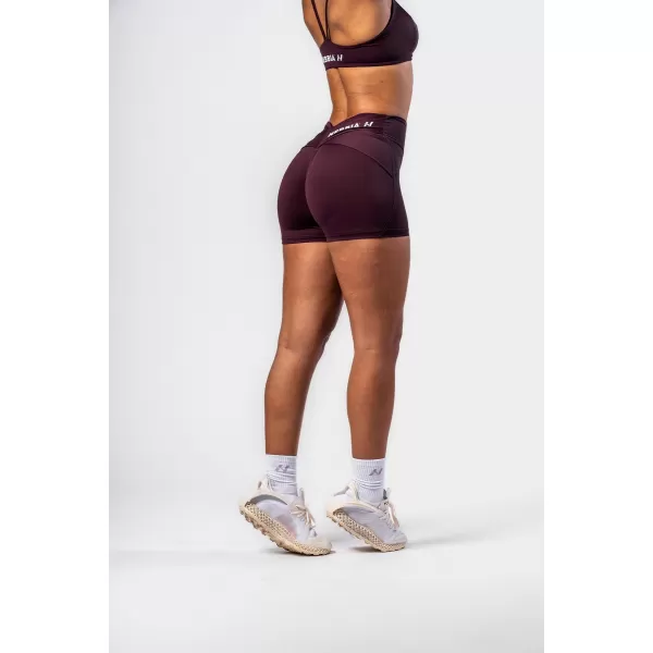  Formáló rövidnadrág V-alakú derékkal STRONG BEAUTY 428 DARK RED Nebbia 
