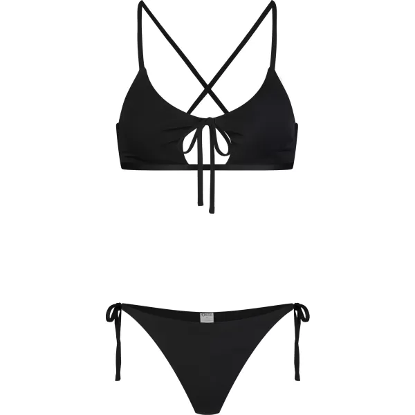  Női bikini - felső rész NORDBLANC NBSSS8211 FEKETE 