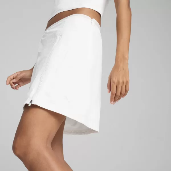  Női szoknya PUMA DARE TO ZIP-OFF SKIRT 629830_02 PUMA FEHÉR 