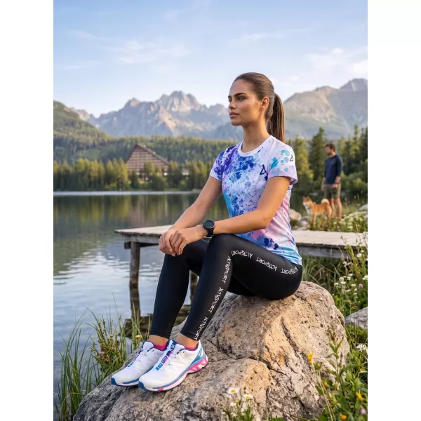  Prémium funkcionális női póló ALTISPORT VOJ/ALW055TR01 LILA/KÉK 