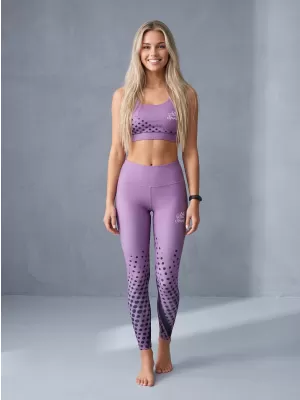 Női funkcionális sport melltartó prémium ALTISPORT VOJ/ALW109POD01 LILA