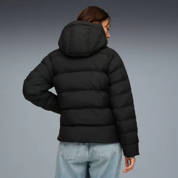  Női kabát PUMA MONO HOODED JACKET 688385-01 FEKETE 