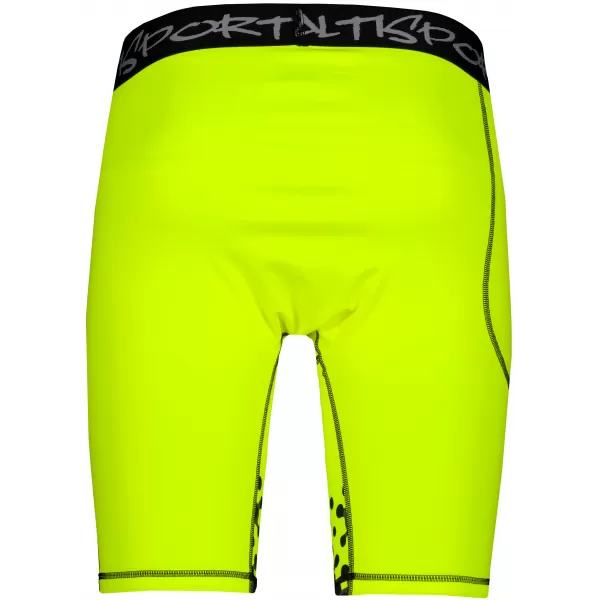  Férfi sportlányok a prémium térdénél ALTISPORT VOJ/ALM109LEG02 FLUO SÁRGA 