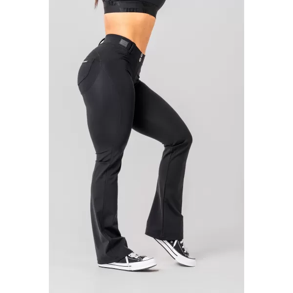  Kiszélesedő Bubble Butt Leggings 2.0 POWER LIFT 308 BLACK Nebbia 