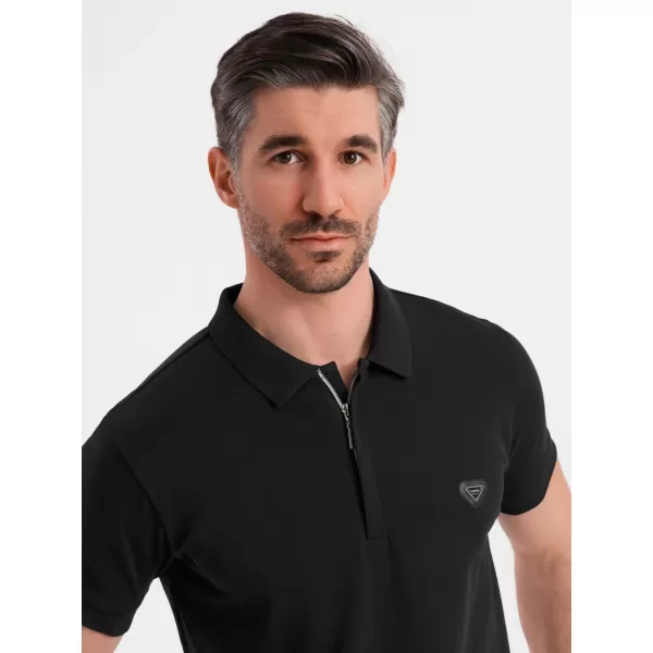  Férfi t -póló OMBRE OM-POSS-0148 FEKETE 