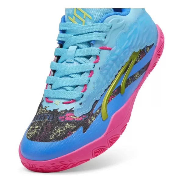  Hölgyek PUMA STEWIE 3 MIDNIGHT IN TOKYO 380070_01 FÉNYES AQUA / FLURU RÓZSASZÍN KUTYA 