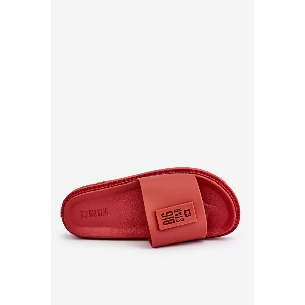  Női papucs BIG STAR LL274430 RED Big Star Shoes 