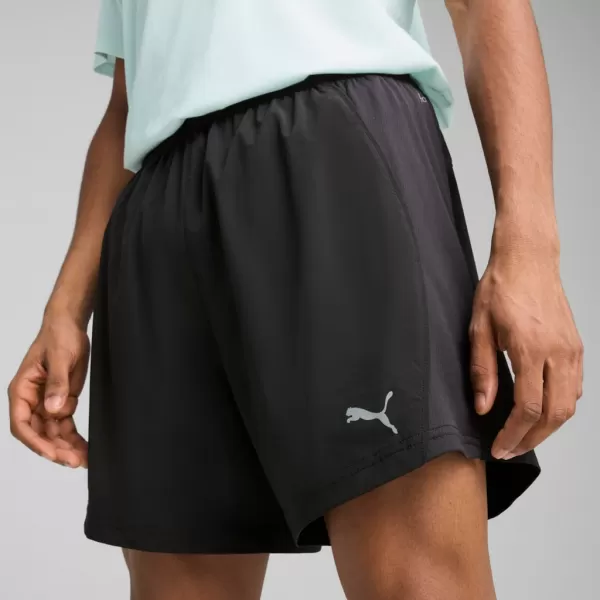  Rövidnadrág PUMA M RUN VELOCITY 5 SHORT 526610-01 FEKETE 