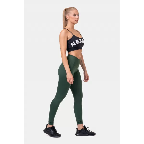  Klasszikus HERO leggings magas derékkal 570 DARK GREEN Nebbia 