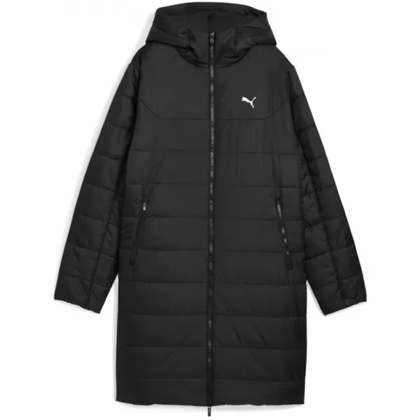  Női kabát PUMA ESS HOODED PADDED PARKA 685232-01 FEKETE 