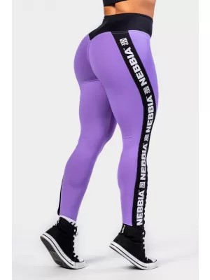 Magas derekú leggings ICONIC 209 LILA Nebbia