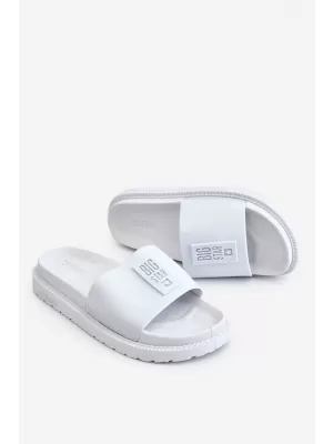 Női papucs BIG STAR LL274428 WHITE Big Star Shoes